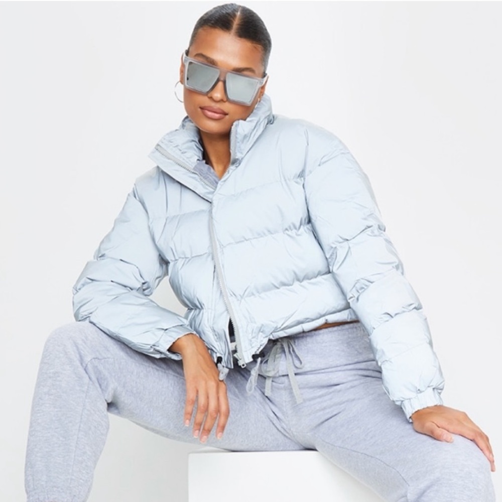 Reflective Puffer Jacket 🧥